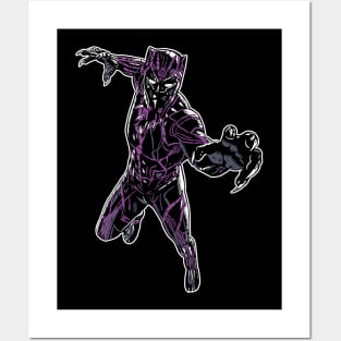 Black Panther Posters and Art